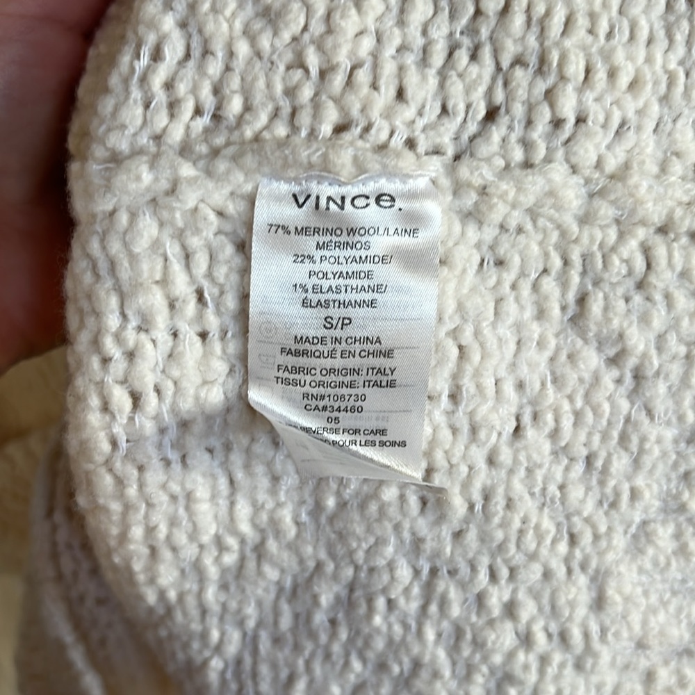 Merino Wool Vince Sweater - Picture 4 of 4